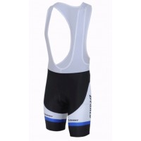 Blanco Giant Kurz Trägerhose Schwarz Weiß Blau