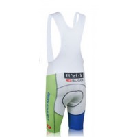 Cannondale Kurz Trägerhose Weiß Grün Blau 2013