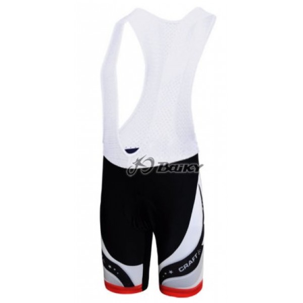 Craft Pro Team Kurz Trägerhose Schwarz Weiß Craft Pro Team Kurz Trägerhose Schwarz Weiß