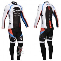 2013 Cube Fahrradbekleidung Radtrikot Satz Langarm und Lange Fahrradhose