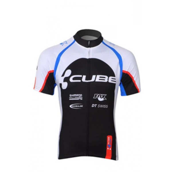 2013 Cube Radtrikot Kurzarm Weiß