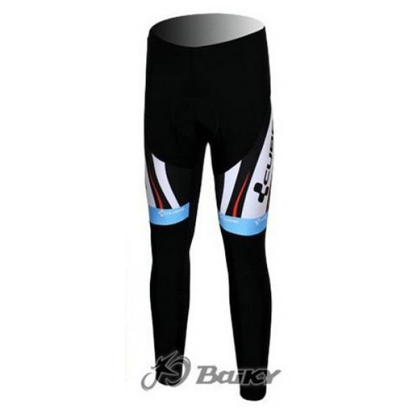 Cube Fintro Pro Team Lang Radhose Weiß Schwarz Rot