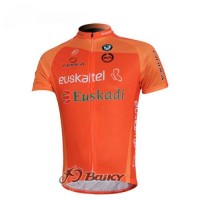 Euskaltel-Euskadi Pro Team Radtrikot Kurzarm Orange