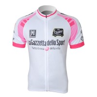 2013 Giro d'Italia Radtrikot Kurzarm Weiß