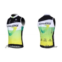 2012 Green Edgeärmelloses TrikotRadtrikot Kurzarm Grün
