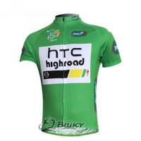HTC-Highroad Pro Team Radtrikot Kurzarm Grün