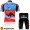 JAYCO Pro Team Radtrikot Kurzarm Kurz Radhose Kits Blau Rot