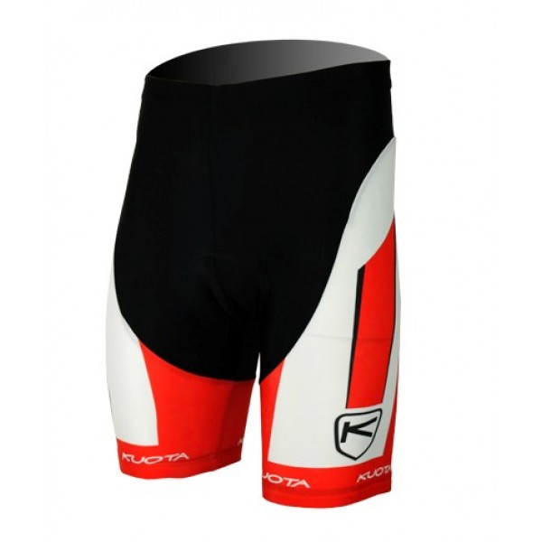 KUOTA Kurz Radhose Weiß Rot 2013