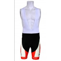 KUOTA Kurz Trägerhose Weiß Rot 2013