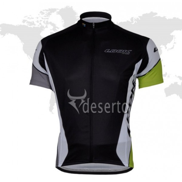 2013 LOOK Radtrikot Kurzarm Schwarz