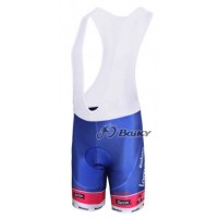 Lampre ISD Pro Team Kurz Trägerhose Blau Rosa