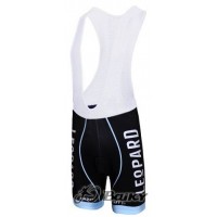 Leopard Trek Pro Team Lang Trägerhose Schwarz Blau Weiß