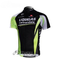 Liquigas Cannondale Pro Team Radtrikot Kurzarm Schwarz Grün