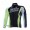 Liquigas Cannondale Pro Team Fahrradtrikot Langarm Schwarz Grün