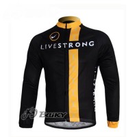Livestrong Radtrikot Kurzarm Schwarz Gelb