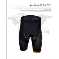 Livestrong Kurz Radhose Schwarz Gelb 2013