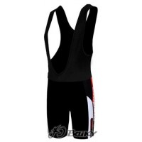 Merida Multivan Flex Stay Kurz Trägerhose Schwarz Rot