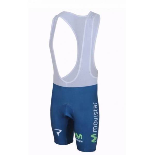 Movistar Team Kurz Trägerhose Blau 2013