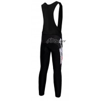 Nalini Pro Team Lang Trägerhose Weiß Schwarz