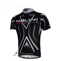 Nalini Pro Team Radtrikot Kurzarm Schwarz