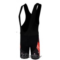 Nalini Pro Team Kurz Trägerhose Rot Schwarz