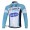 Omega Pharma Quick Step Pro Team Fahrradtrikot Langarm Blau Weiß