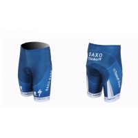 2013 Saxo Bank Tinkoff Pro Team Radtrikot Kurzarm und Kurz Radhose Kits Blau