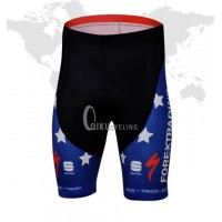 2013 Saxo Bank Tinkoff USA Champion Kurz Radhose Blau Weiß Rot