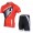 2013 Scott Racing Radtrikot Kurzarm und Kurz Radhose Kits Rot Schwarz