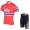 2013 Team Sky Norwegisch Champion Radtrikot Kurzarm und Kurz Radhose Kits Rot Schwarz