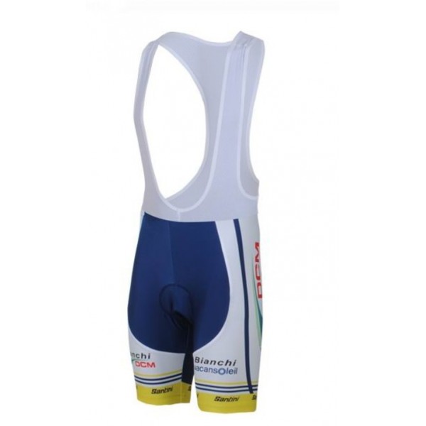 Vacansoleil-DCM Pro Team Kurz Trägerhose Blau 2013