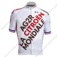 Profiteams Ag2r Mondiale Citroen 2021 France Radbekleidung Satz Trikot