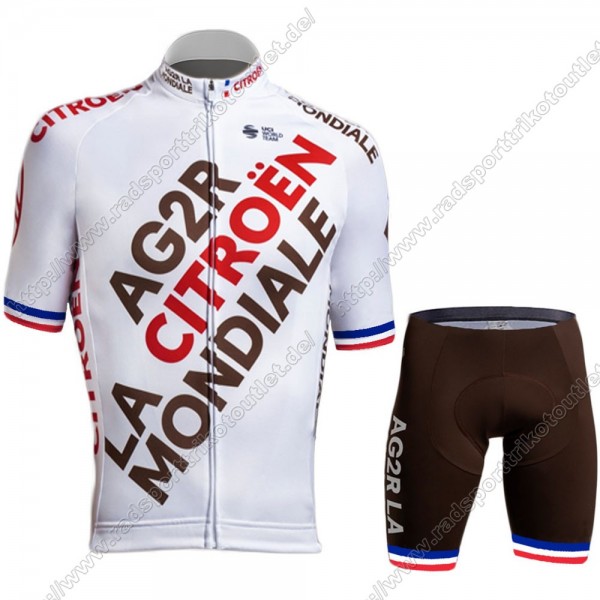 Profiteams Ag2r Mondiale Citroen 2021 France Fahrradbekleidung Satz Radtrikot Kurzarm+Radho Profiteams Ag2r Mondiale Citroen 2021 France Fahrradbekleidung Satz Radtrikot Kurzarm+Radho