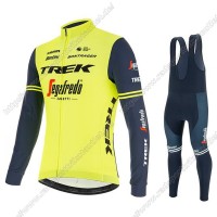 Profiteams Trek Segafredo 2021 Radsport Fahrradbekleidung Trikot Langarm+Lang Trägerhose Ge
