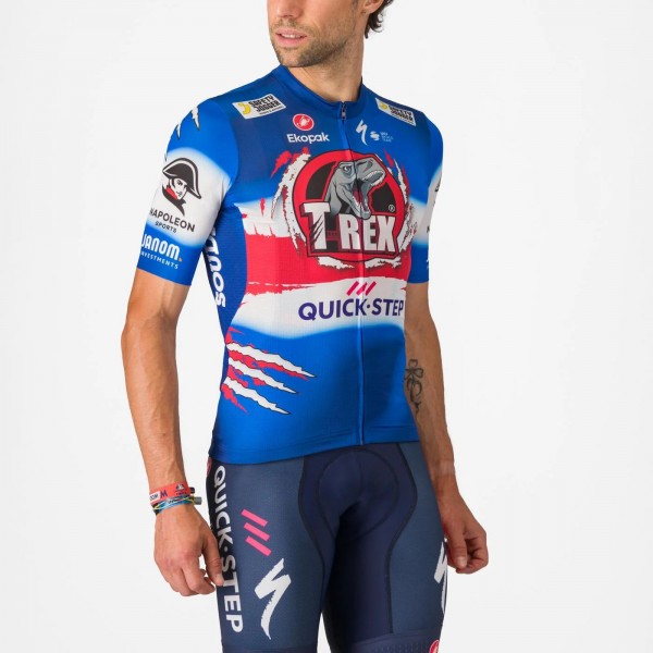 Radtrikot Herren Castelli Soudal Quick-Step 2024 Competizione 2 trikot-La Vuelta