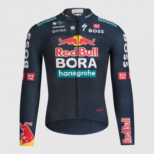 Radtrikot Herren Sportful Redbull Bora-Hansgrohe 2024 Thermal langarm trikot