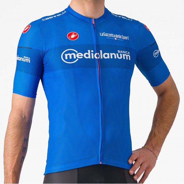 Radtrikot Herren Blaues Trikot Giro d'Italia 2024 Classification