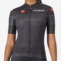 Radtrikot Damen Schwarzes Trikot Damen Giro d'Italia 2024 Competizione