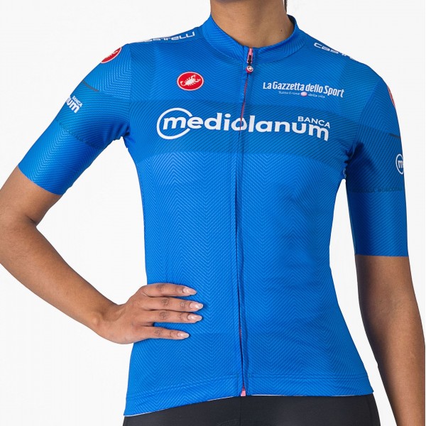 Radtrikot Damen Blaues Trikot Damen Giro d'Italia 2024 Competizione