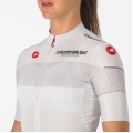 Radtrikot Damen Weißes Trikot Damen Giro d'Italia 2024 Competizione
