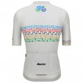 Radtrikot Herren Zurich 2024 Santini UCI Masters Weltmeister trikot-Grau