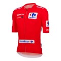 Radtrikot Herren Santini Vuelta Espana Rot trikot 2024 Radtrikot Herren Santini Vuelta Espana Rot trikot 2024