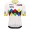 Radtrikot Herren Santini UCI Gravel Weltmeisterschaft trikot Flandern 2024-Weiss