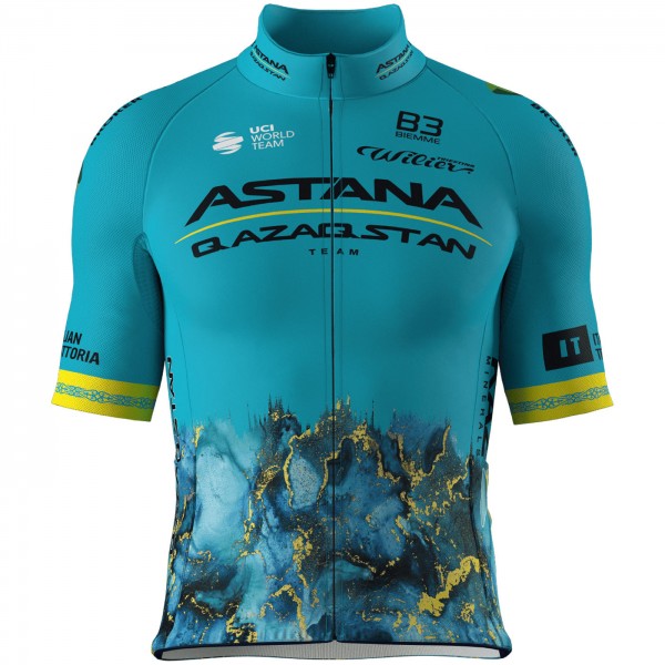 Radtrikot Herren Biemme Astana Qazaqstan 2024 Asteria Pro trikot
