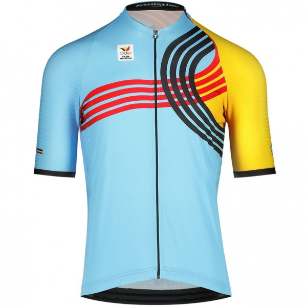 Radtrikot Herren Belgischen Nationalen trikot-Paris 2024