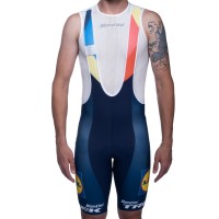 Radtrikot Herren Santini Lidl Trek 2024 tragerhose