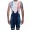 Radtrikot Herren Santini Lidl Trek 2024 tragerhose