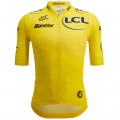 Radtrikot Herren Gelbes Trikot Tour de France 2024 Radtrikot Herren Gelbes Trikot Tour de France 2024