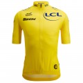 Radtrikot Herren Gelbes Trikot Tour de France 2024 Fan Linie