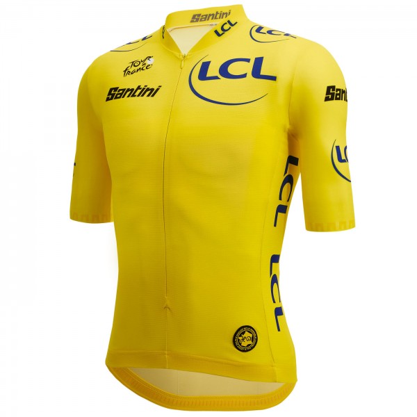 Radtrikot Herren Gelbes Trikot Tour de France 2024